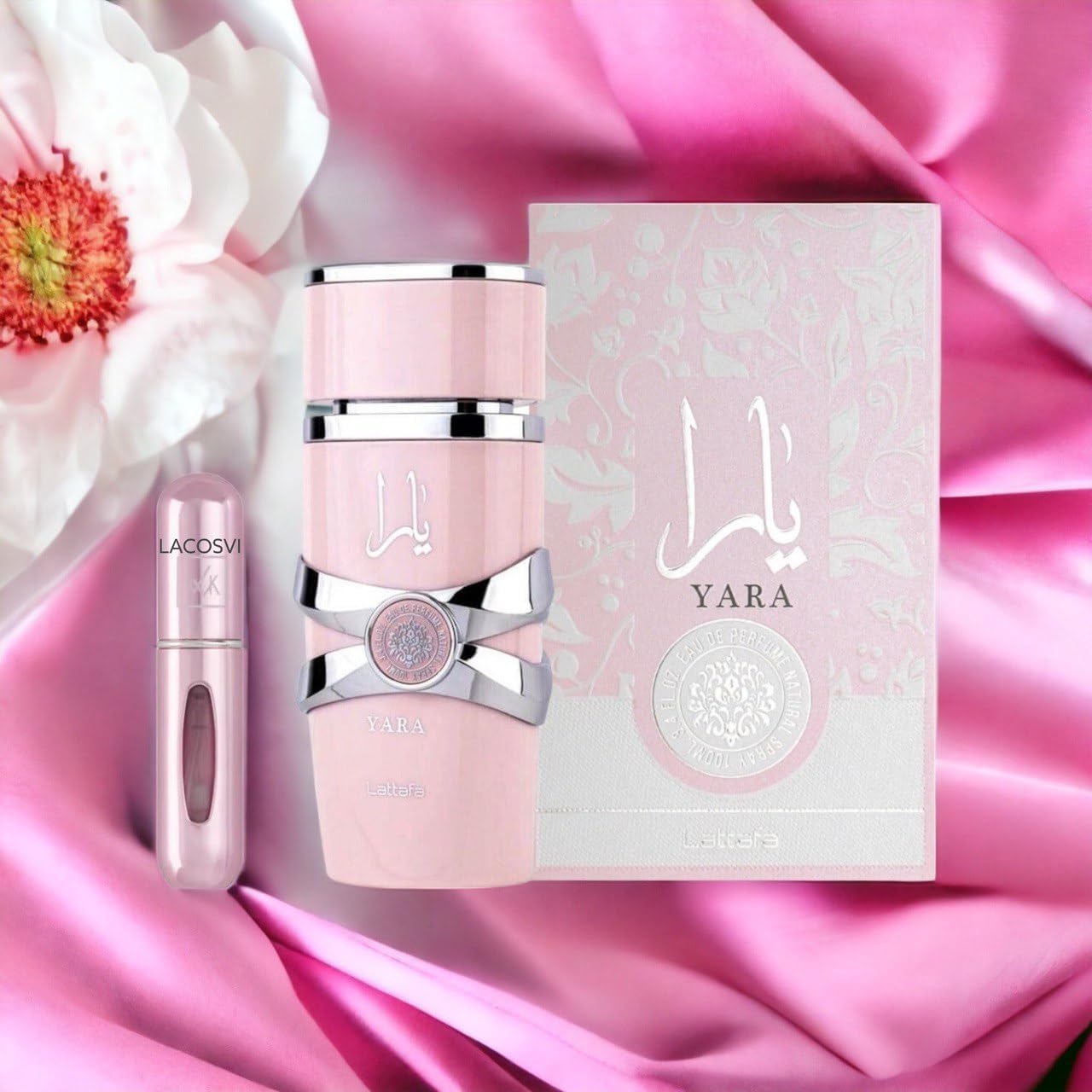 Yara Rosa Perfume Árabe